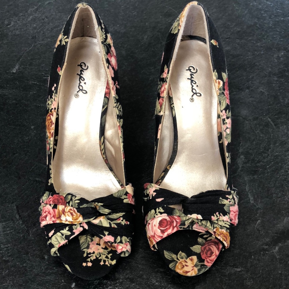 Floral Heels